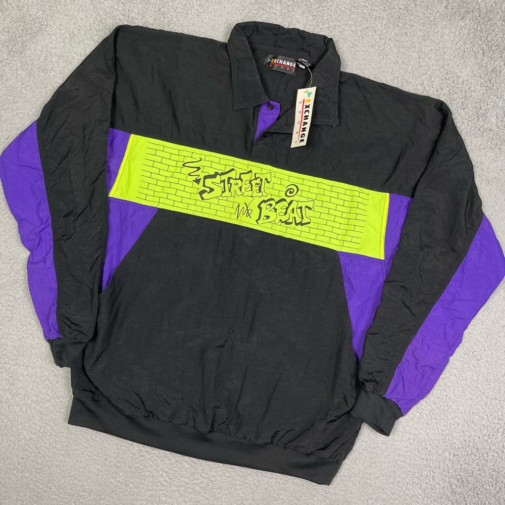 vintage 90s windbreaker‎